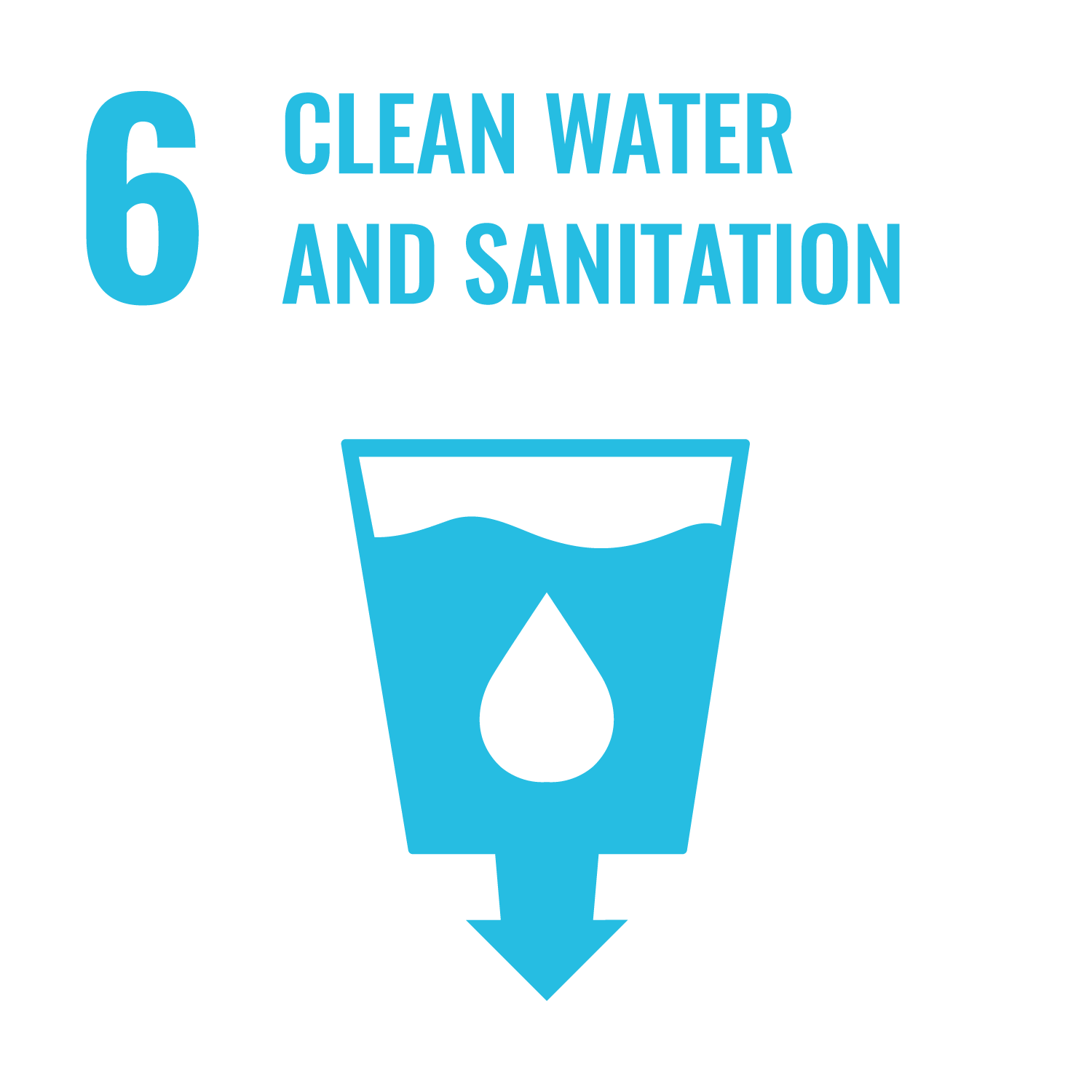 UN Sustainability Goals 6 clean water and sanitation