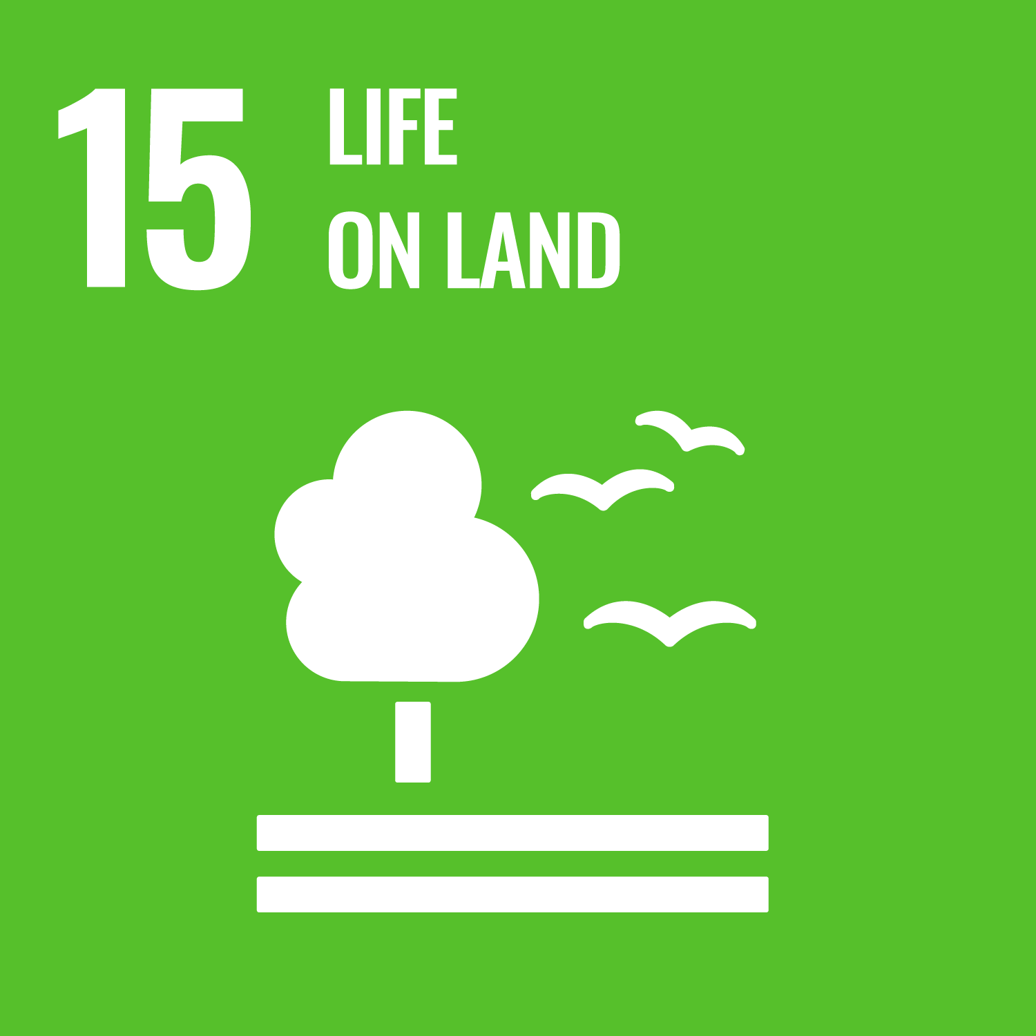 UN Sustainability Goals 15 icon